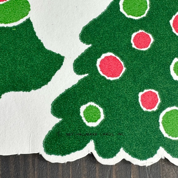 Vintage die cut snowman family 
7 pieces - Picture 7 of 9